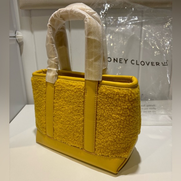 Stoney Clover Lane Mini Tote Bag in Mustard Yellow- Firm price - Picture 4 of 7